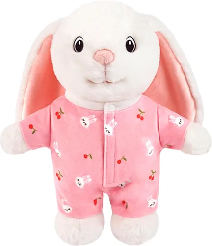Miniatura 10 de Juguete de peluche de conejo, vestido de tutú rosa, falda de perla, cesta de Pascua, regalos para niñas, hija, sobrina, recital de baile, clase