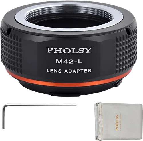 Miniatura 15 de PHOLSY Adaptador de montaje de lente con anillo de control de apertura compatible con lente Sony A Minolta AF a cuerpo de cámara Leica L compatible