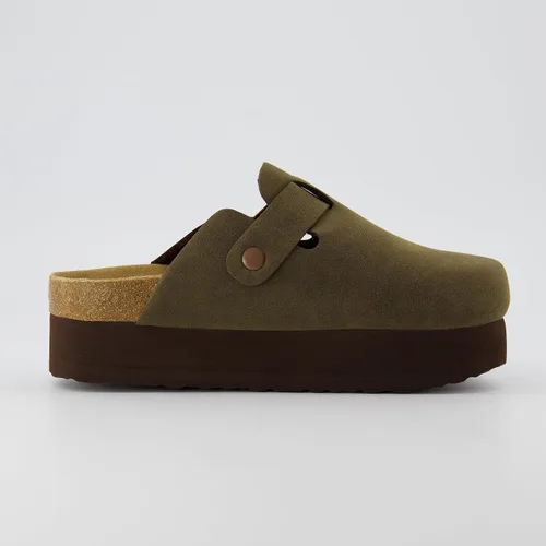 Miniatura 4 de CUSHIONAIRE Women's Loom Cork Footbed Platform Clog with +Comfort, Wide Widths Available
