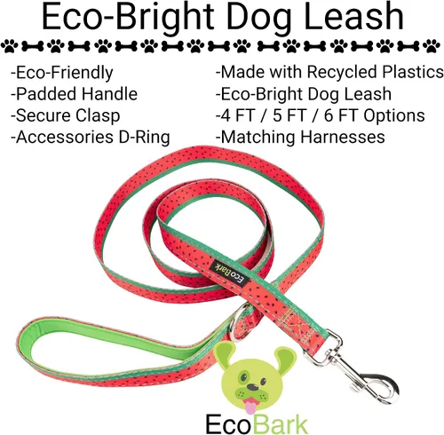 Miniatura 47 de EcoBark Correa para Perro - Correas Cómodas y Reflectantes con Asa Acolchada - Fuerte y Duradera de Alta Resistencia - Entrenamiento y Tiro
