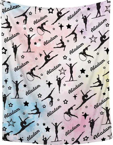 Miniatura 11 de Manta de Bebé Personalizada Danza Manta Personalizada con Nombre Manta Suave de Franela para Niños Niñas Niños Pequeños Bebés Niños Recién Nacidos