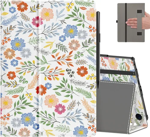 Miniatura 14 de COOWPS Funda para tableta Amazon Fire HD 10 (13ª/11ª generación, versión 2023/2021) de 10.1" – Funda plegable delgada con función de encendido