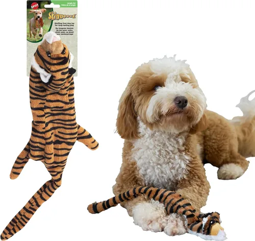 Miniatura 25 de SPOT Skinneeez - Juguete para perros sin relleno con chirriador para todos los perros. Juguete de tira y afloja para razas pequeñas y grandes. 23