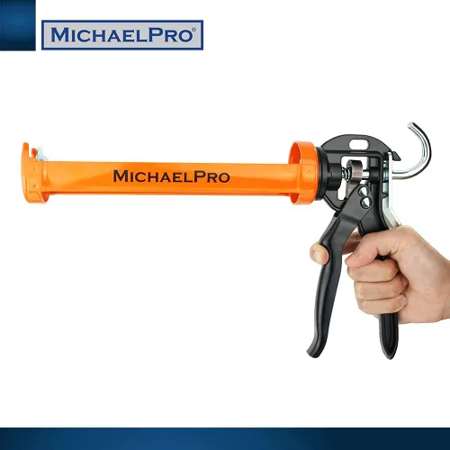 Miniatura 5 de MichaelPro MP013005 Pistola de calafateo profesional sin goteo con relación de empuje 12:1, pistola de calafateo antigoteo de 10 onzas, pistola