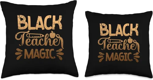 Miniatura 3 de Black Teacher Magic African American Educator Pride History Throw Pillow