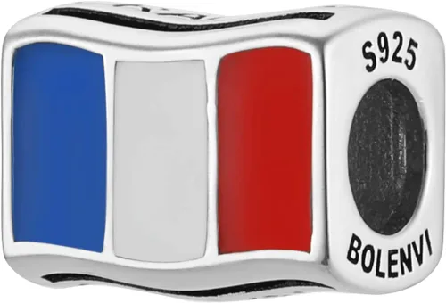 Miniatura 13 de Bolenvi Banderas Travel Country, dijes para el día de la madre, plata de ley 925 para pandora y pulseras o collares similares, joyería para mujeres