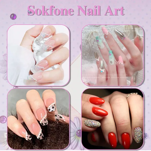 Miniatura 4 de 3 hojas de gemas de diamantes de imitación autoadhesivos para la cara, maquillaje, uñas, manualidades (rojo rosa)