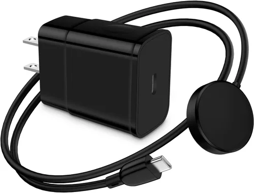 Cargador para Samsung Watch 8, Galaxy Watch Charger para 8 Classic/Ultra/FE/7/6/6 Classic/5/5 Pro/4/4 Classic/3/Active 2/1, cargador magnético de