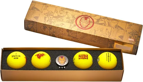 Miniatura 6 de Volvik Vivid Marvel Golf Ball Gift Sets (4 Pack)