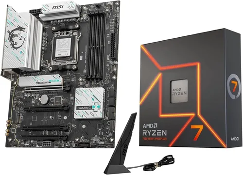 Miniatura 9 de INLAND Procesador de CPU AMD Ryzen 5 7600X con placa base para juegos MSI B650 Gaming Plus WiFi (AM5, ATX, DDR5, PCIe 4.0, Wi-Fi 6E), Soly by Micro