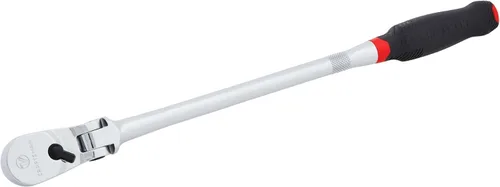 Miniatura 10 de Llave de carraca V-SERIES de CRAFTSMAN, accionamiento de 1/2 pulgada, 96 dientes, cabeza flexible XL de agarre cómodo (CMMT86336V)