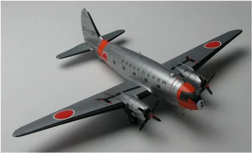 Miniatura 2 de Platz C-46D JASDF Curtiss Commando - Kit de construcción modelo de avión a escala 1/144