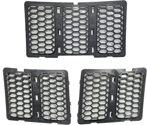 Miniatura 6 de Rejilla delantera de malla tipo panal Compatible con Jeep Grand Cherokee 2014 2015 2016