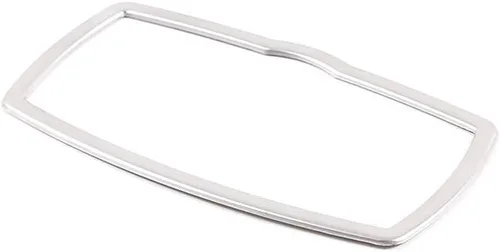 Miniatura 6 de YIWANG Cubierta de acero inoxidable para el interior del interruptor de los faros delanteros del automóvil para BMW X5 E70 X6 E71 2008-2013