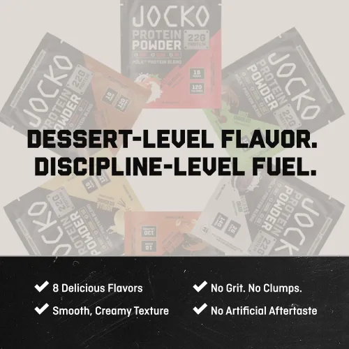 Miniatura 8 de Jocko Fuel Mölk - Proteína de suero en polvo, 22g de proteína, mezcla de fruta del monje baja en azúcar, recuperación y crecimiento muscular