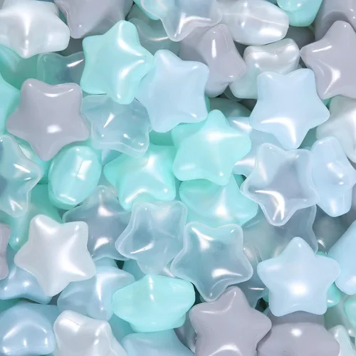 Miniatura 13 de GOGOSO Pelotas para niños pequeños, bolas de plástico para corralito de pelota, piscina, juego de bebé, pastel, sin BPA, no tóxico, juego pastel, a