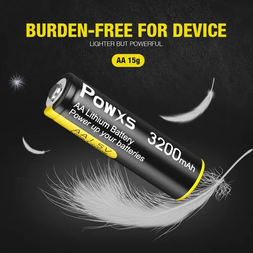 Miniatura 6 de POWXS Paquete de 24 baterías de litio AA