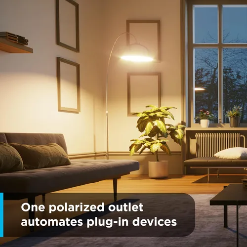 Miniatura 2 de GE Temporizador de Enchufe Mecánico para Interiores de 24 Horas, 1 Toma Polarizada, Temporizadores para Enchufes Eléctricos de Interiores