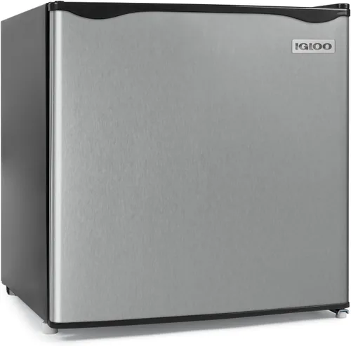 Miniatura 10 de Igloo Refrigerador compacto de una sola puerta de 3.2 pies cúbicos con congelador, estante de vidrio deslizante, perfecto para hogares, oficinas