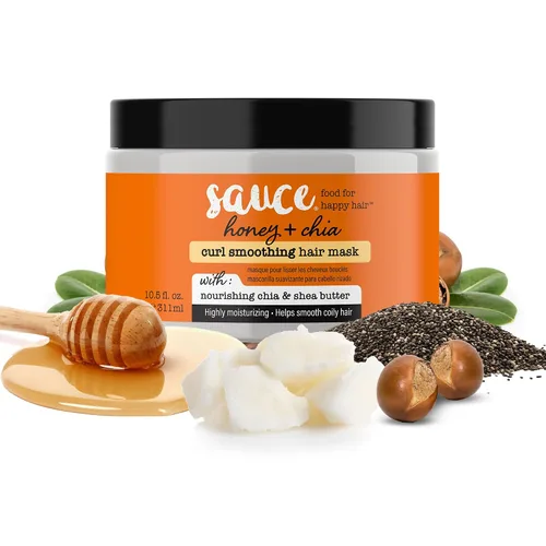 Miniatura 11 de SAUCE Honey + Coconut Bond Repair - Acondicionador para cabello rizado, 10.5 onzas líquidas, controla el encrespamiento, ayuda a reparar el daño