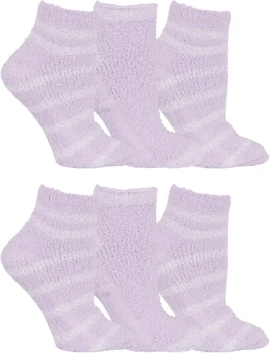 Miniatura 6 de Calcetines cortos Dr. Scholl para mujeres - Calcetines de spa relajantes con infusión de lavanda y vitamina E - 2 y 3 pares - Pinzas en la parte