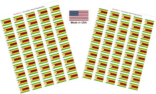 Miniatura 126 de 100 calcomanías de la bandera de Alaska; 1.5" x 1" hechas en Estados Unidos, calcomanías autoadhesivas de la bandera del estado para álbumes