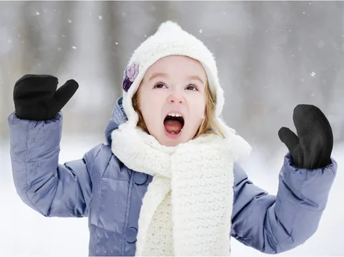 Miniatura 7 de Boao 12 pares de guantes de invierno para niños pequeños, guantes de punto para niños, guantes mágicos cálidos para niños y niñas, suministros