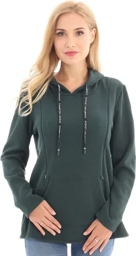 Miniatura 34 de Bearsland - Sudadera de lactancia y maternidad para mujer, con bolsillos y capucha