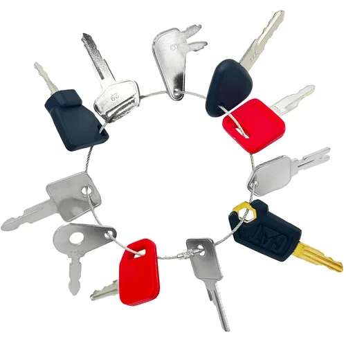 11 llaves maestras de equipo pesado, llaves de máquina de construcción para Cat 5P8500 JCB 14607JD Hyster 166 Komatsu 787 montacargas Toyota Bobcat