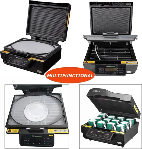Miniatura 4 de INTSUPERMAI Prensa de calor multifunción 3D máquina de sublimación kit 2800W tazas 3D vacío sublimación máquina de prensa de calor para decoración