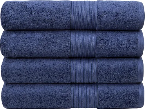 Miniatura 12 de Bumble Towels Bliss - Juego de 2 alfombrillas de baño de lujo, 22 x 34 pulgadas, calidad premium, 1000 GSM, algodón peinado suave, absorbente (moca)