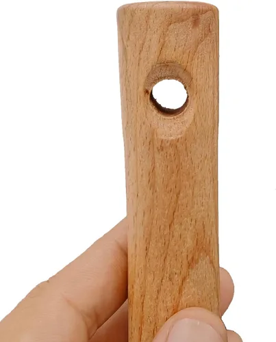 Miniatura 7 de Pala de jardín para excavación, pala de mango de madera de acero inoxidable antideslizante para plantar césped