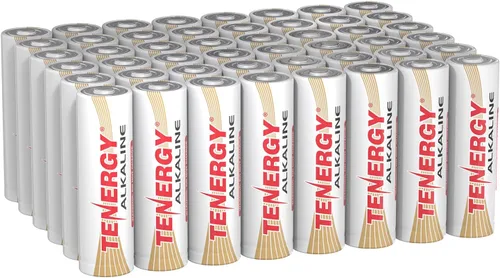 Miniatura 8 de Tenergy Batería alcalina AA de 1.5 V no recargable para relojes, controles remotos, juguetes y dispositivos electrónicos, pilas AA de repuesto, 24