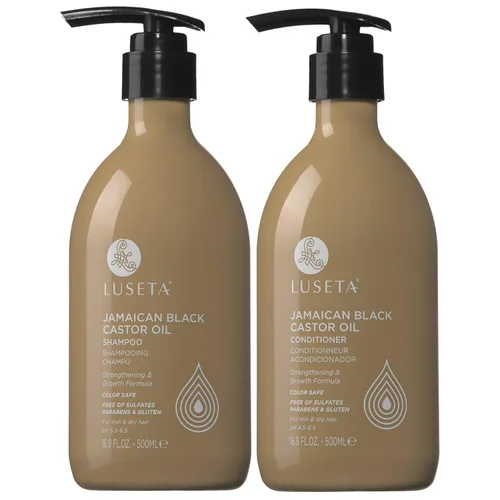 Miniatura 22 de Luseta - Champú y acondicionador de queratina para cabello teñido dañado y seco, tratamiento capilar de queratina para suavizar, nutrir