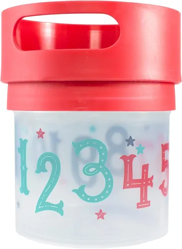Miniatura 15 de Munchie Mug Taza de aperitivos a prueba de derrames para niños pequeños, tapa de tela suave, contenedor de aperitivos antiderrames, fabricado