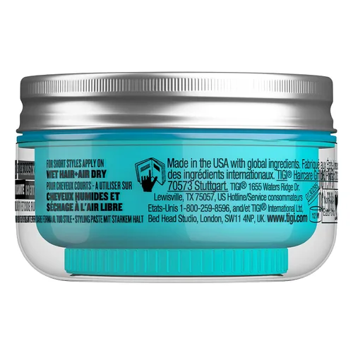 Miniatura 2 de Bed Head by TIGI Manipulator - Masilla texturizadora, masilla de peinado de sujeción firme para cabello corto a mediano, tamaño de viaje, 1.06 onzas