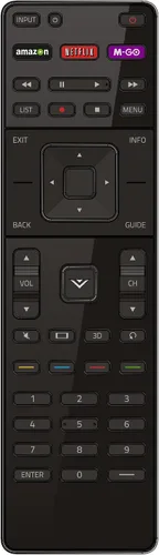 Nuevo control remoto VIZIO Smart TV xrt510 para todas las aplicaciones VIZIO M-Series Internet TV m701d m651d m601d m321i m321i m401i m471i m501d
