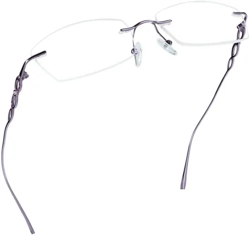 Miniatura 7 de LifeArt Gafas de lectura con marco de titanio puro, con bloqueo de luz azul, reducen la fatiga ocular, elegantes para hombres y mujeres
