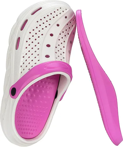 Miniatura 13 de Zuecos con forro de piel para mujer y hombre, pantuflas cálidas y mullidas, zapatos de jardín de invierno, sandalias para interiores y exteriores