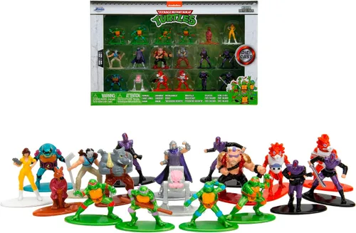 Miniatura 7 de Jada Juguetes - Tortugas Multi Pack Nanofigs, Wave 1