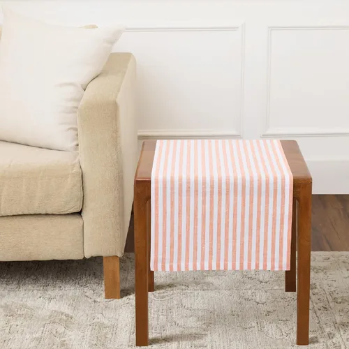 Miniatura 32 de Solino Home Camino de mesa de lino de 36 pulgadas – Amalfi Stripe 100% lino puro, camino de mesa azul marino y blanco, 14 x 36 pulgadas, ideal