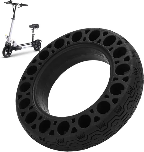 Miniatura 9 de Yosoo Health Gear Neumáticos eléctricos de scooter de neumáticos sólidos, 6.5 pulgadas de diámetro interior de goma gruesa, neumático de panal a