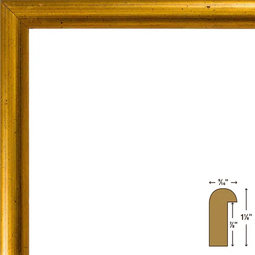 Miniatura 3 de Craig Frames Bullnose, marco de fotos en oro antiguo, 10 x 15 cm