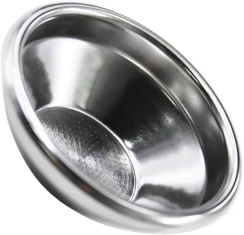 Cesta de filtro no presurizada de 2.126 in para portafiltro Breville de 2.126 in, tamiz de una sola taza, 0.35 oz de capacidad de polvo, cesta de