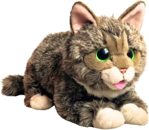 Cuddle Barn - Lil BUB | Peluche de gatito suave y adorable, juguete de animal de peluche, 10 pulgadas