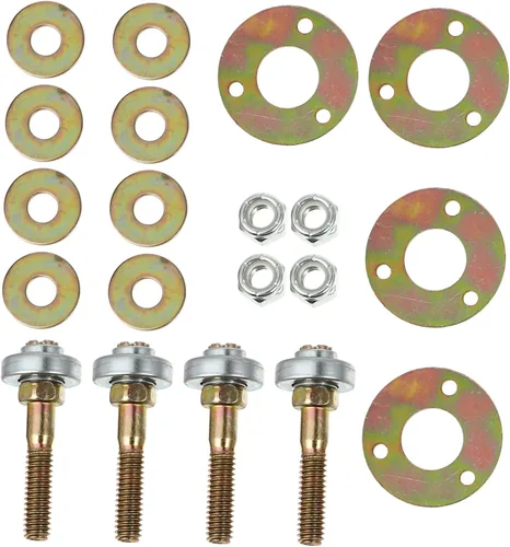 Healeved Tornillos para muebles con cojinetes mecedores, accesorios para sillas de juegos, tornillos para silla de juegos, tornillos para silla de