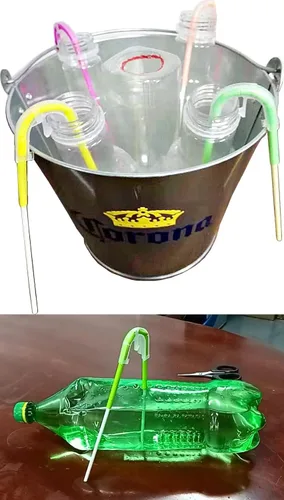 Miniatura 5 de Richson Barra de riego automático DB, herramienta de riego automático de dos semanas para árboles bonsái, 4 unidades/paquete