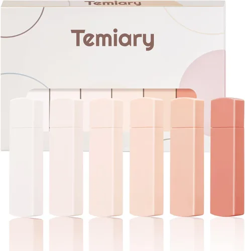 Miniatura 10 de Temiary - Juego de 6 cintas correctoras blancas mini, secado rápido y suave para escritura, juego de cintas correctoras estéticas y lindas fáciles