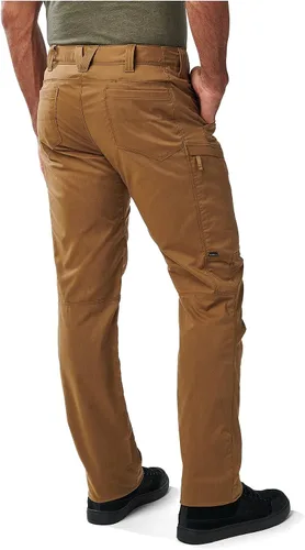 Miniatura 3 de 5.11 Pantalón Tactical Ridge para hombre, tejido elástico Flex-Tac, cintura cómoda, estilo 74520