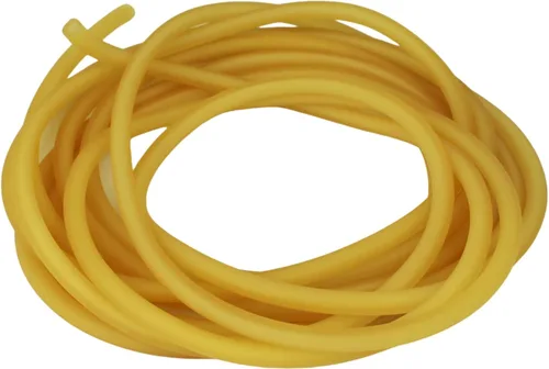 Guyker Tubo de goma de látex natural 1/8" (3mm) ID x 1/4" (6mm) OD, manguera de goma para lanzas submarinas, tirachinas y como tubo de catapulta,
